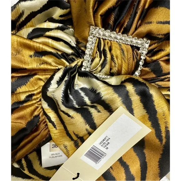 Alexandre Vauthier Silk Ruched Dress - Picture 8 of 9